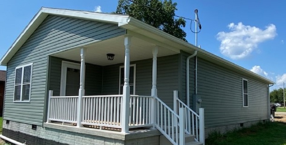 An affordable Habitat for Humanity house