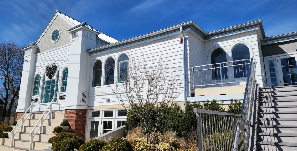 A renovated 1800s synagogue building